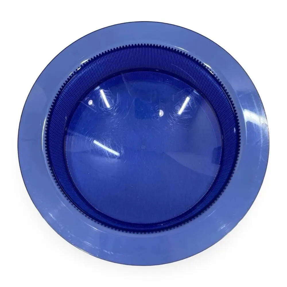 Tupperware Preludio Dip Bowl Candy Dish 2876A 2875A Plastic Cobalt Blue VTG